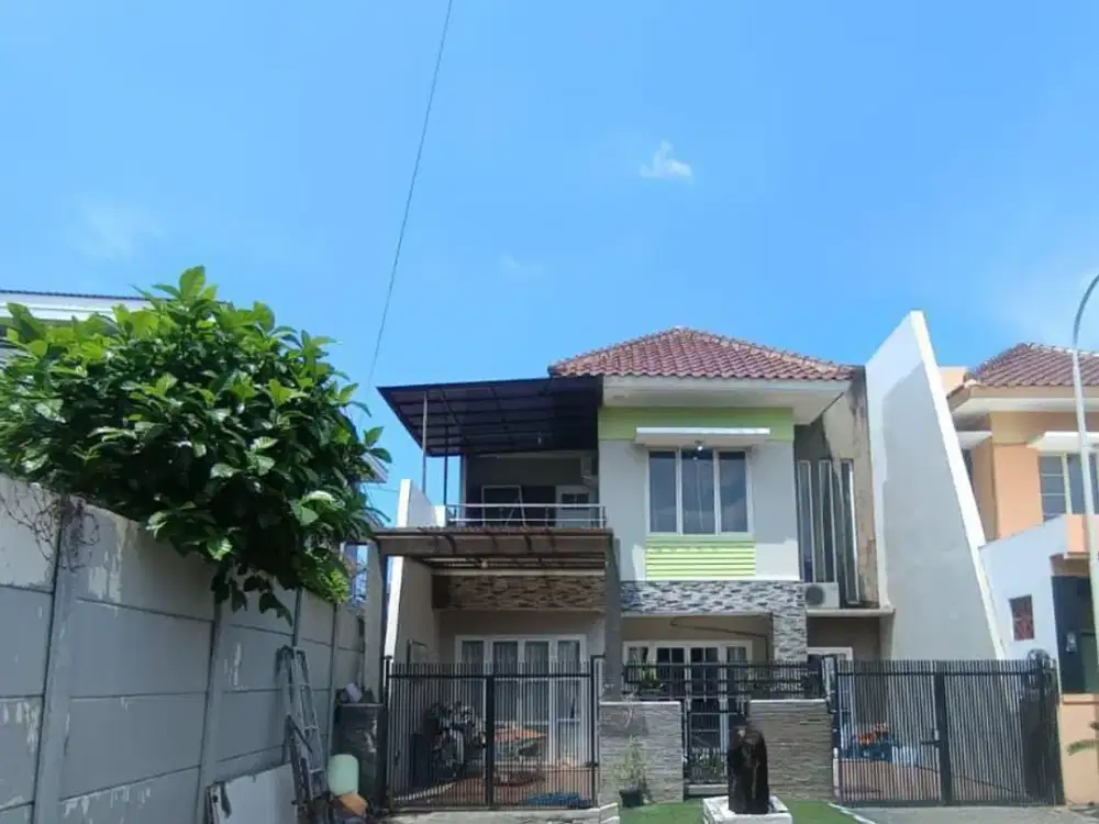 ‼️TURUN HARGA‼️ Rumah 2 Lantai Siap Huni di Perum  Kawasan Elit Ketintang Surabaya
