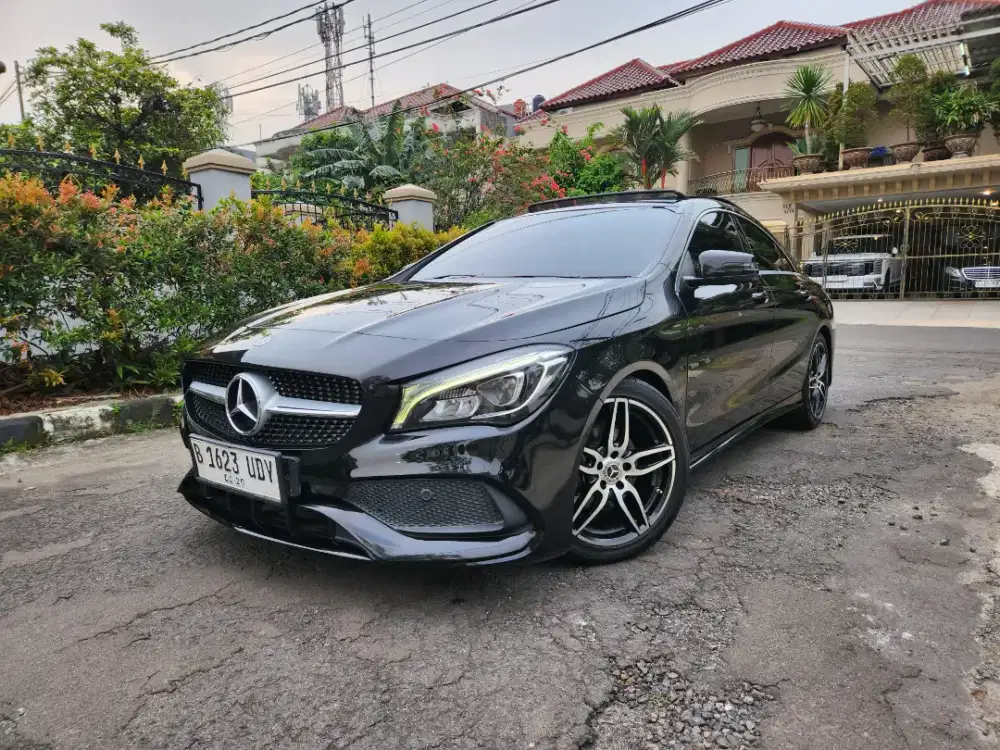 CASH MERCEDES CLA 200 AMG LINE 2019 cla200 2018 km rendah