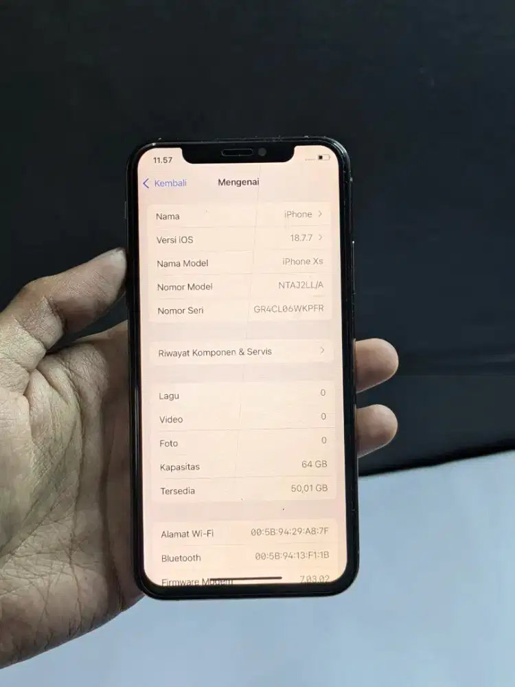 Iphone xs 64gb inter