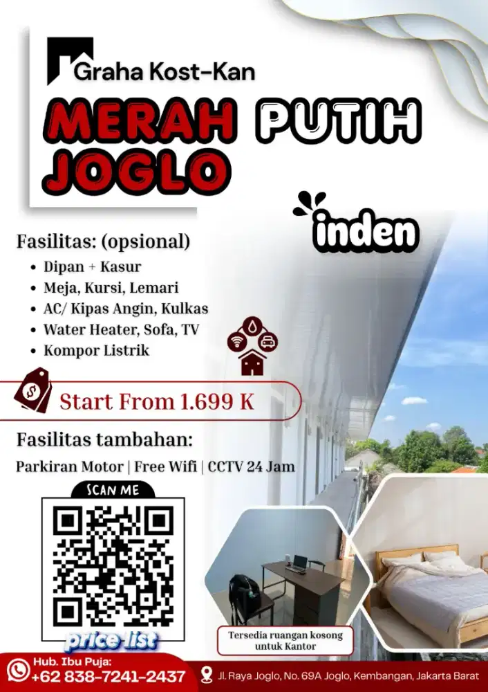 Graha Kost-an MERAH PUTIH JOGLO