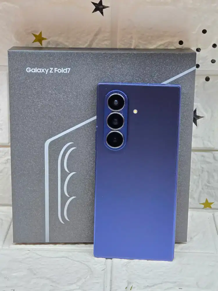 Samsung Z Fold 7 blue 12/512 second resmi