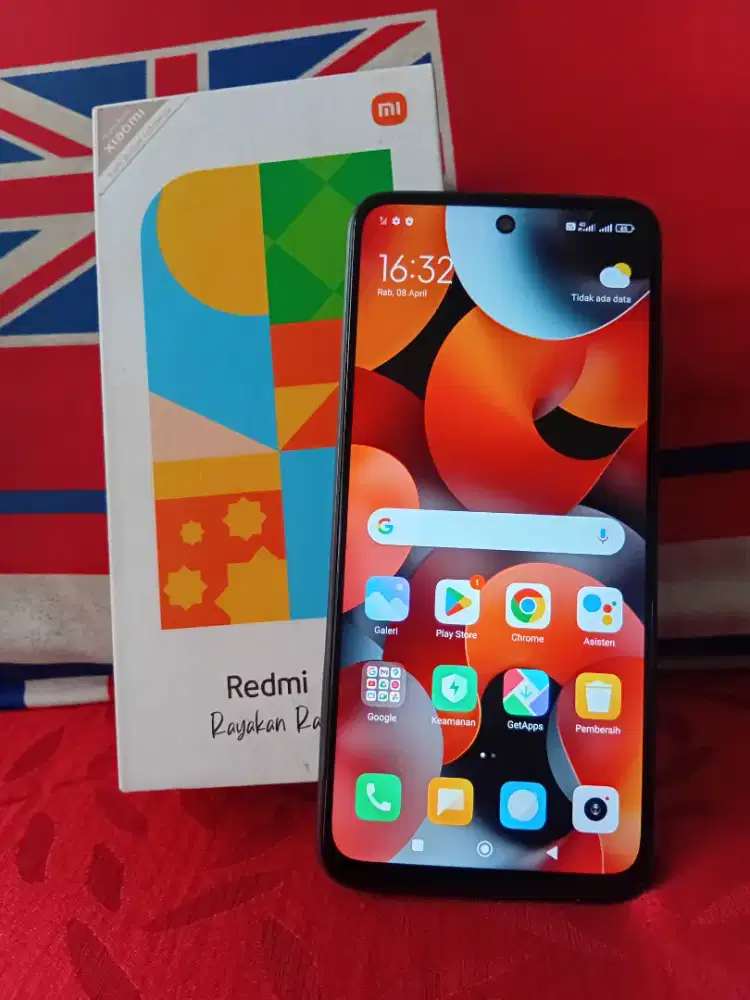 Xiaomi redmi 10 2022 ram 8gb m[6+2]128gb lengkap mulus segel