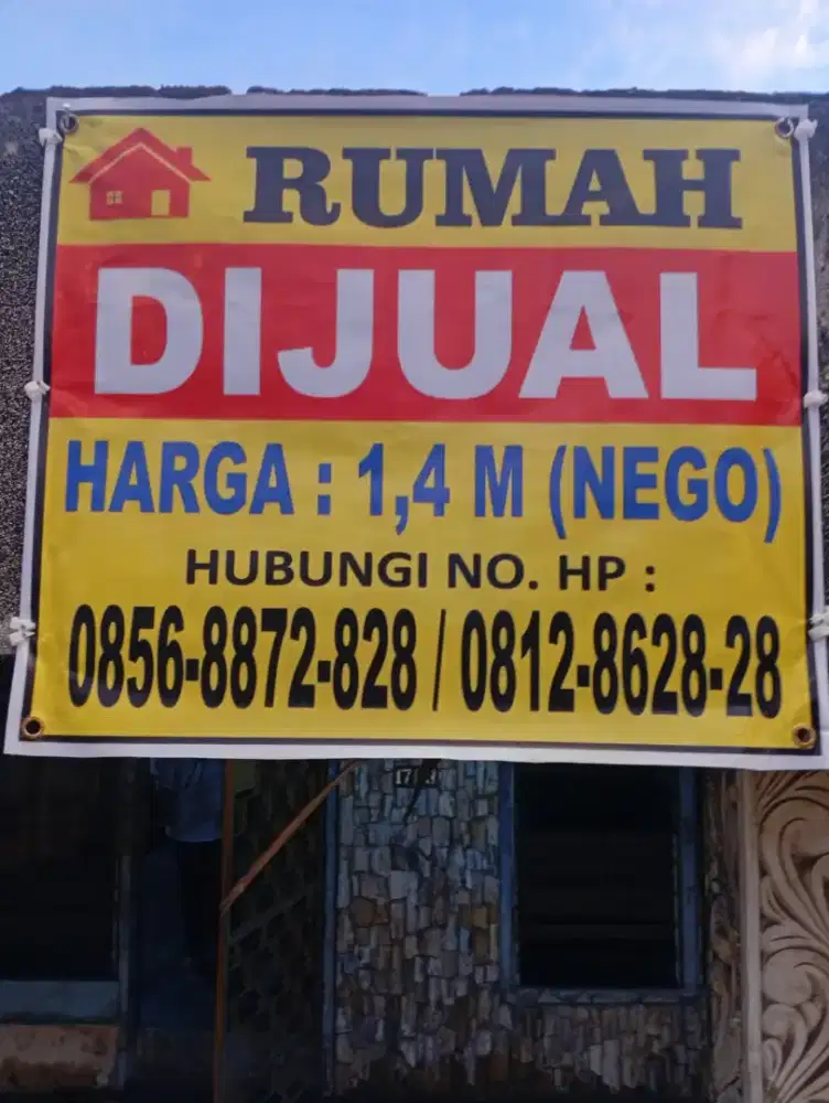 Di jual Rumah dan Tanah Tanpa Perantara