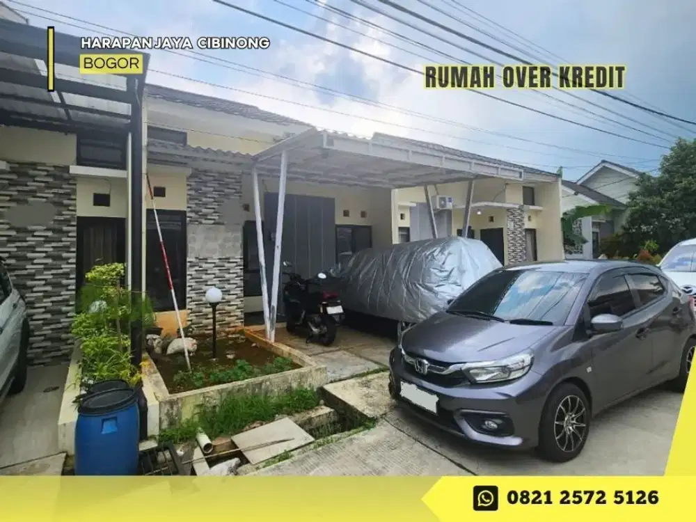 Jual Take Over Rumah dkt Stasiun KA sisa 10 Thn lg di Cibinong Bogor