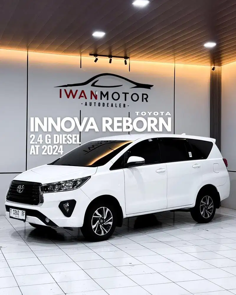 LOW KM 6rb! Toyota Kijang Innova Reborn 2.4 G Disel AT Tahun 2024/2026