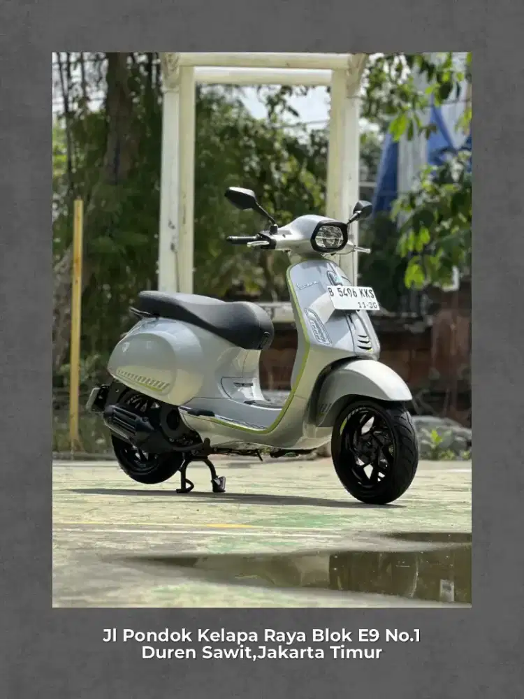 VESPA SPRINT TECH 150 IGET ABS LED TFT TAHUN 2025 LIKE NEW