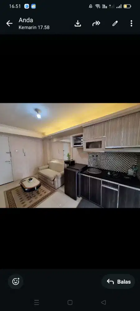 Jual 2 BR Furnished, Bassura, nego, no kalibata