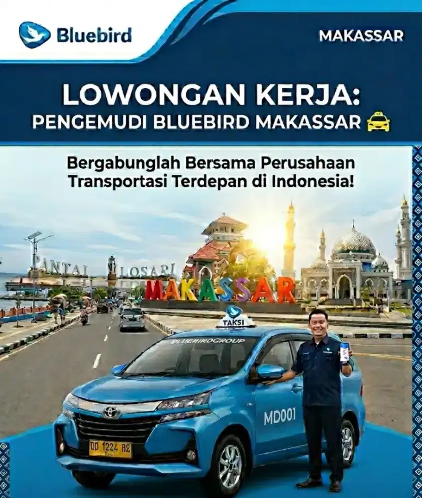 Pengemudi Bluebird Makassar