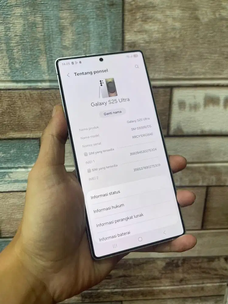 samsung S25 ultra 12/512 white sein