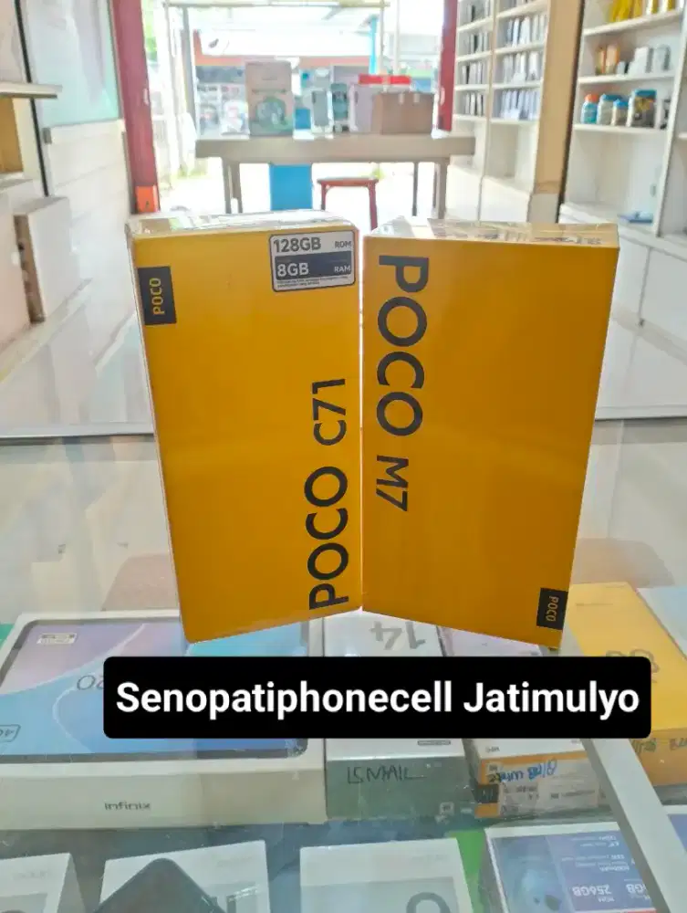 Poco C71 Ram 4+4/128 GB Garansi Resmi Cash& Kredit