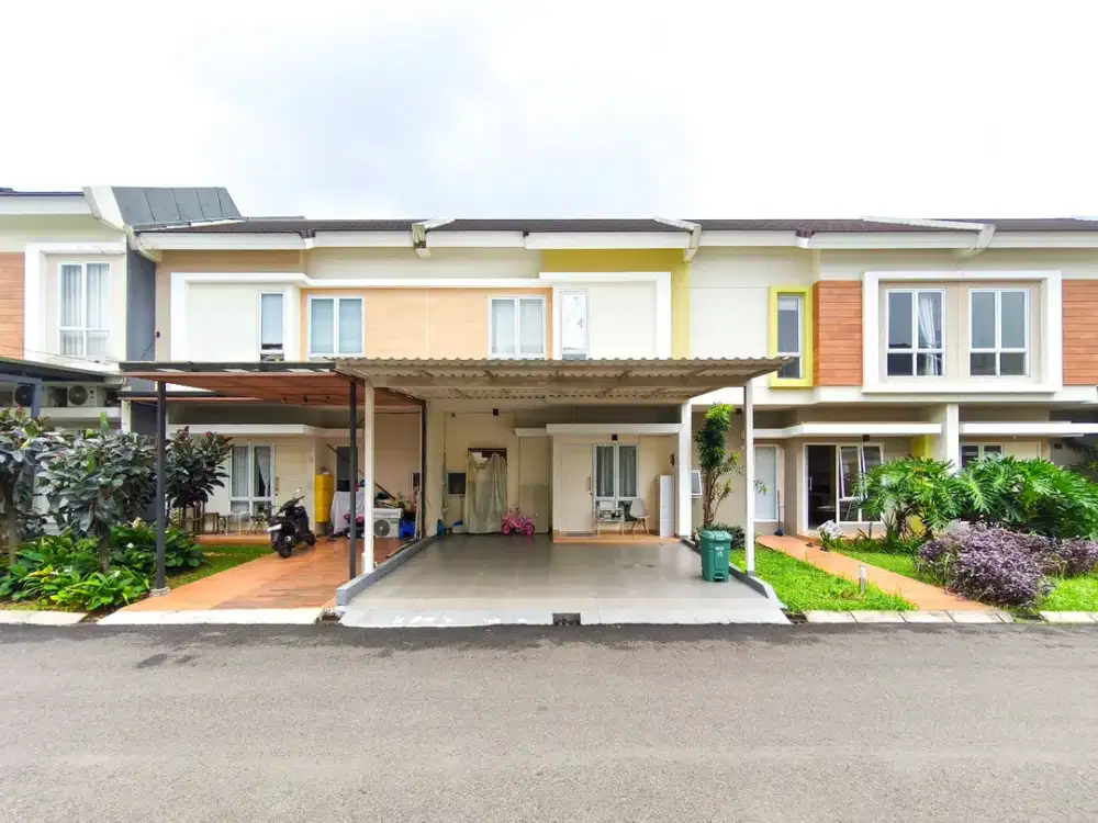 Rumah 3 Kamar SHM 8 menit ke RSU Hermina Serpong Hadap Utara J-41277