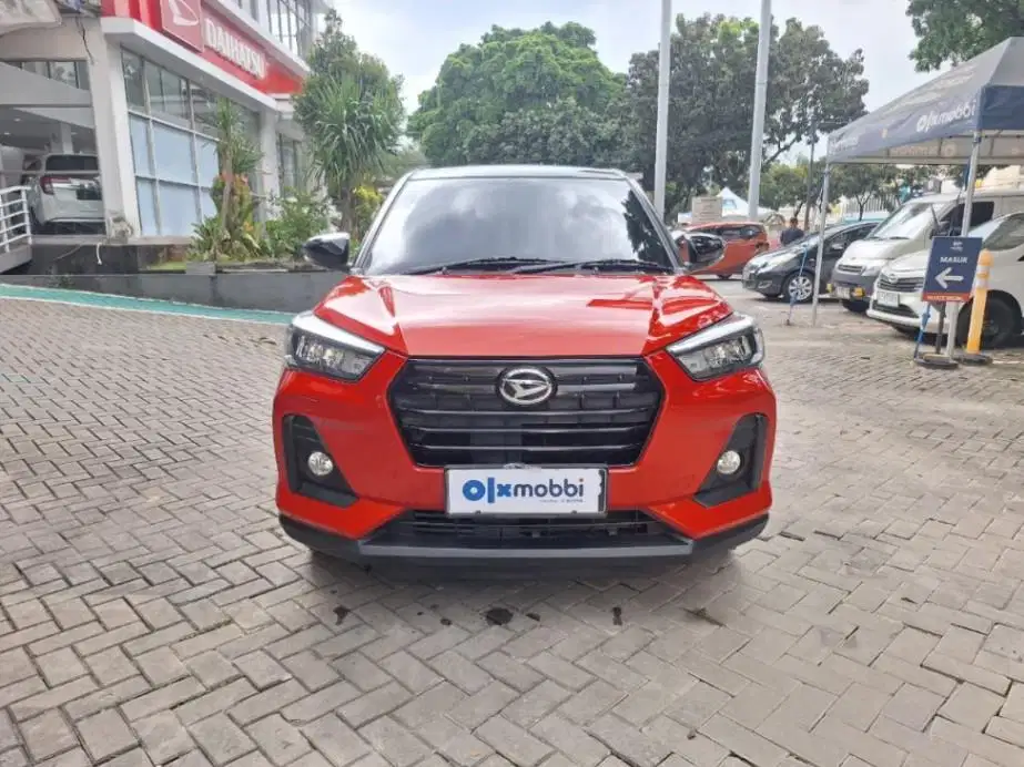 DP 5% Daihatsu Rocky 1.0 R Bensin-AT 2021 Merah CUZBB