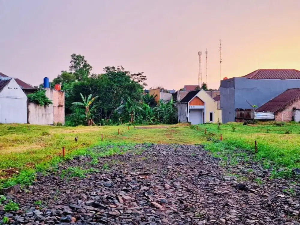Tanah Kavling Dekat Pintu Tol Jatiasih, Terima SHM Pecah per Unit