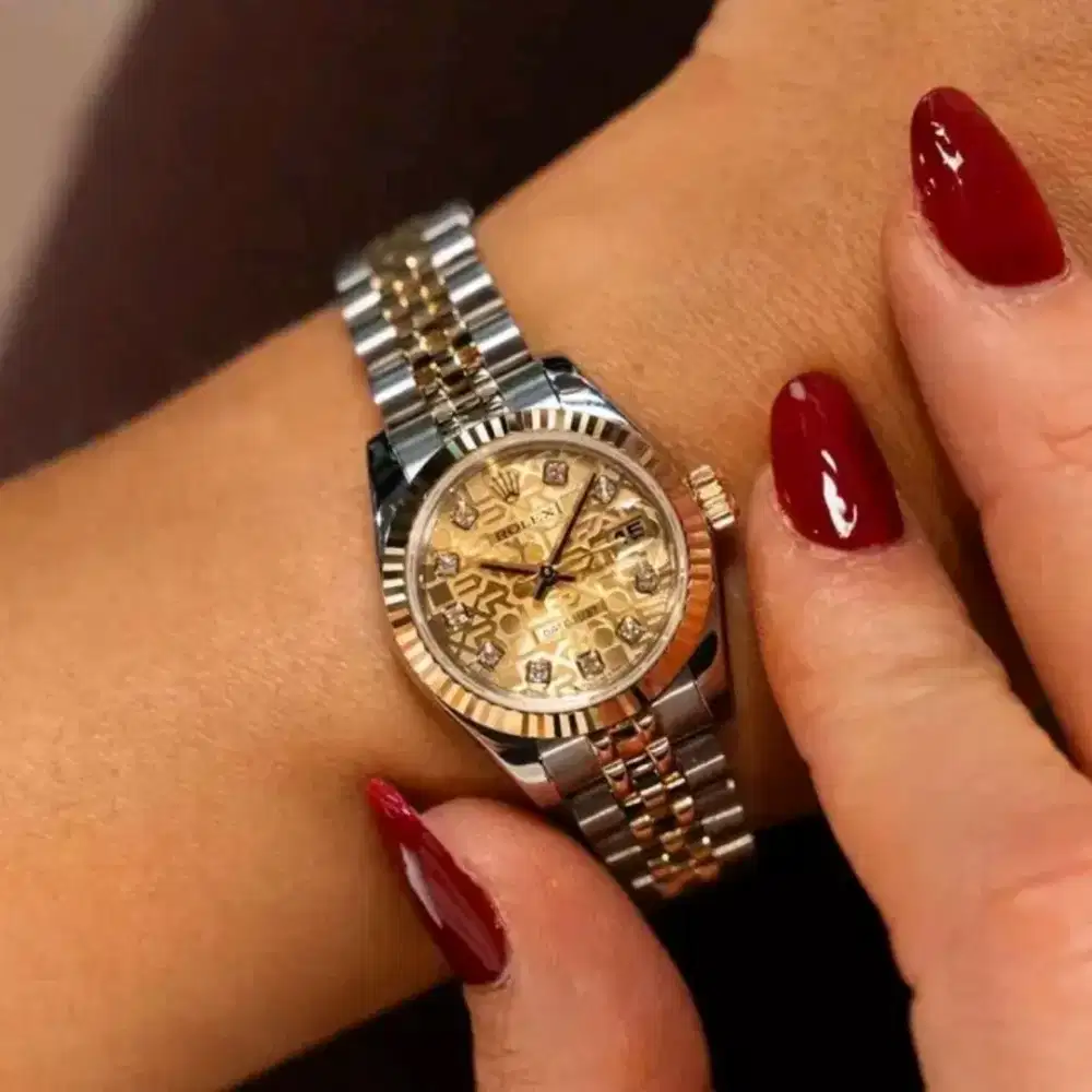 Rolex Datejust Lady 26 mm, Diamonds
Index Comp Dial Steel &Yellow Gold