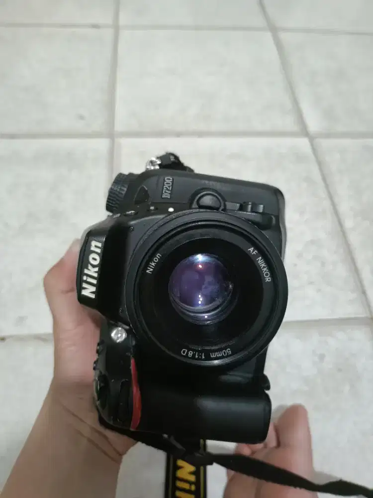 NIKON D7200 LENSA FIX 50MM F1.8