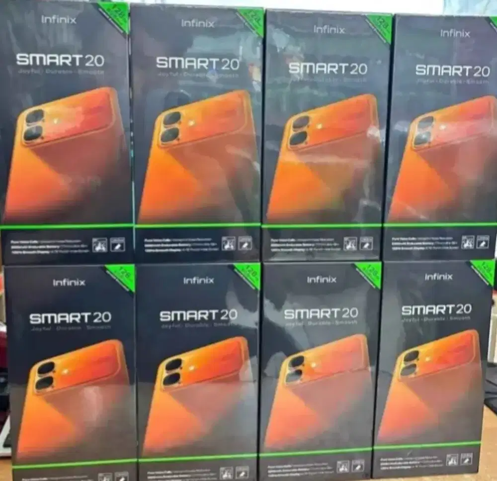 Infinix Smart 20 Ram 4+4/128 Gb Terbaru Garansi Resmi