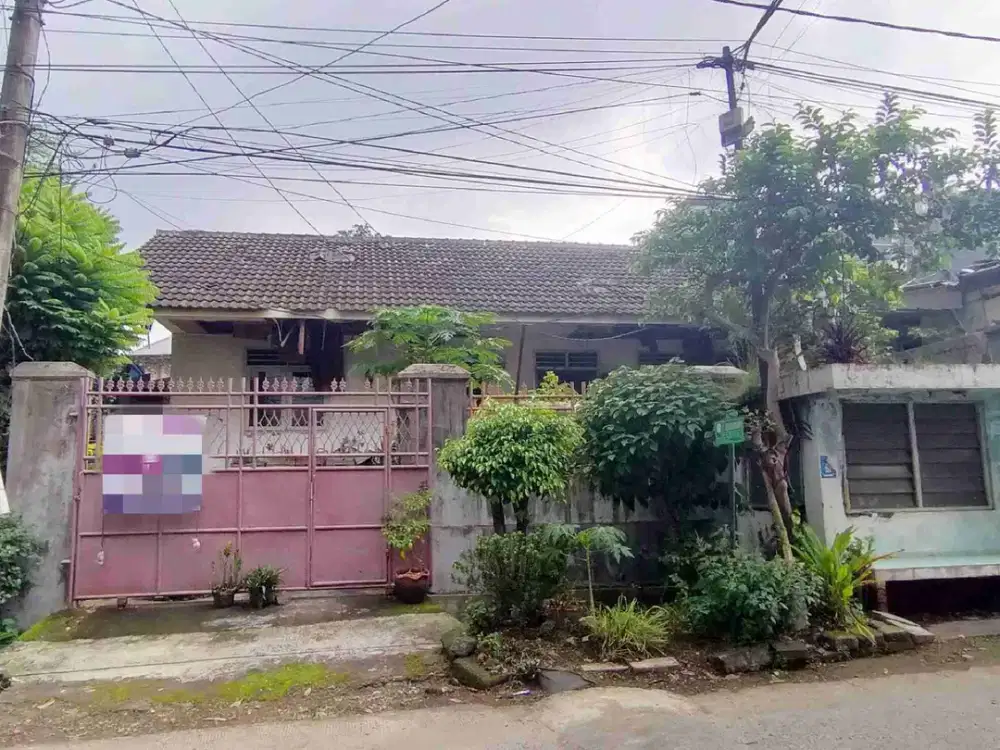 Dijual Lahan dan Bangunan Tua di Jatisari, Bekasi. Lokasi Nyaman untuk Tinggal, dan Cocok untuk Usaha
