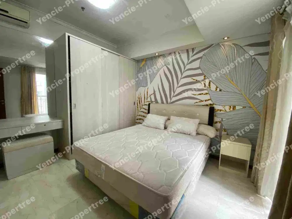 Disewakan tipe 2br apartment royal mediterania garden residence