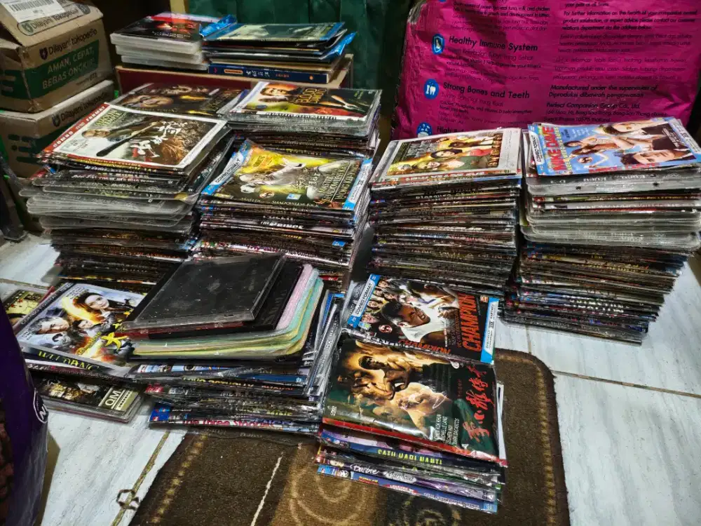 Kaset DVD (Film action, horor, komedi, drama korea, drama cina, lagu2)