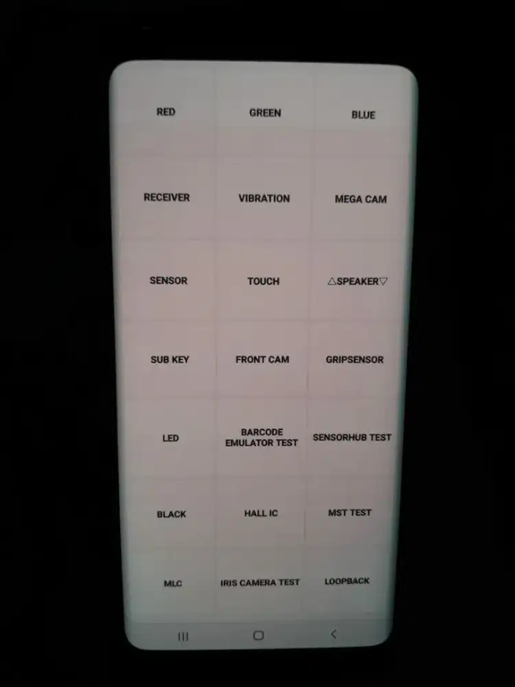 Samsung s9+ ram 6/256 GB