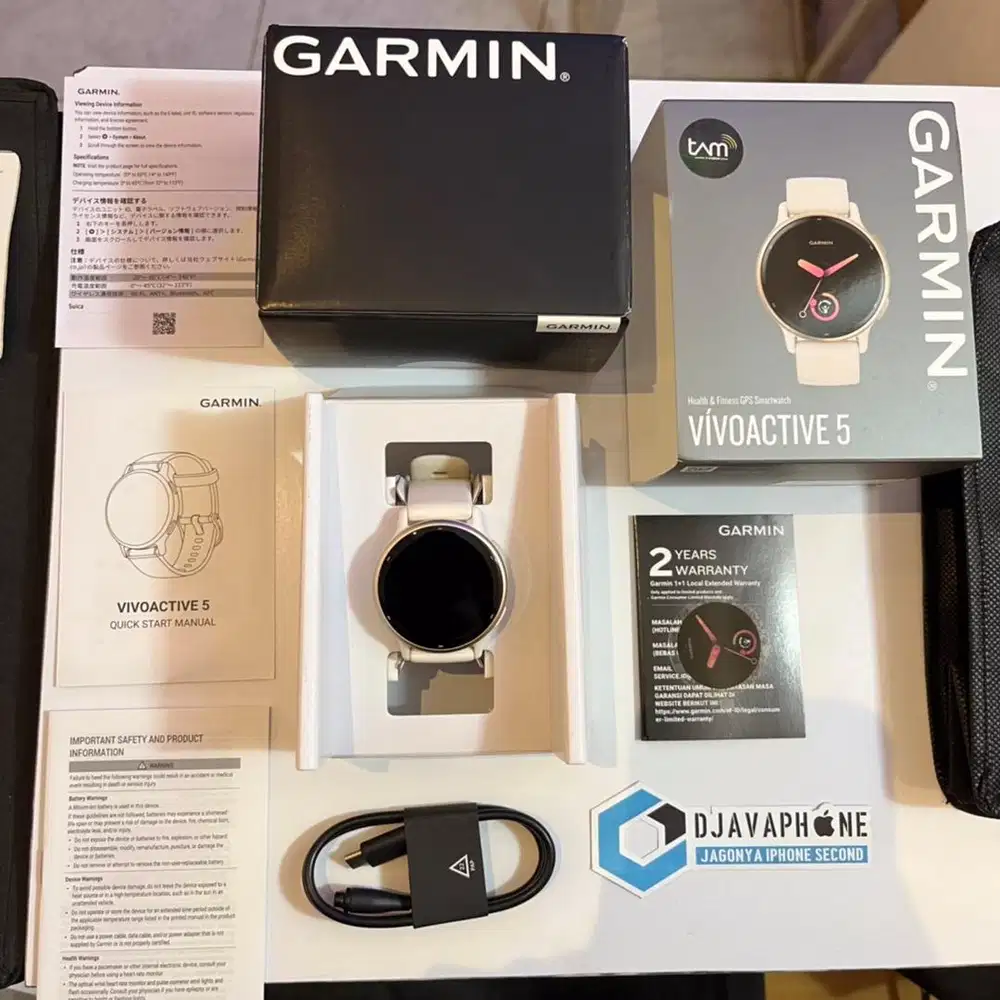 Garmin Vivoactive 5 Garansi Resmi Indonesia 27 April 2027