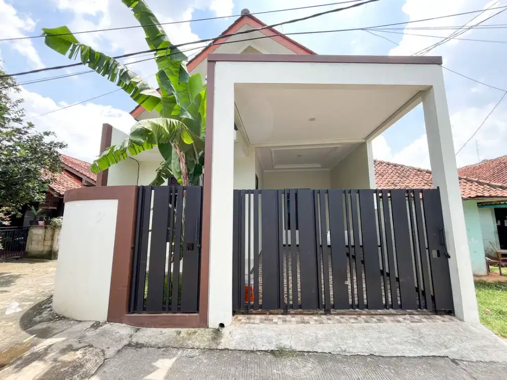 Rumah 3 Kamar 10 Menit ke Mitra Keluarga Jatiasih Hadap Timur J-35747