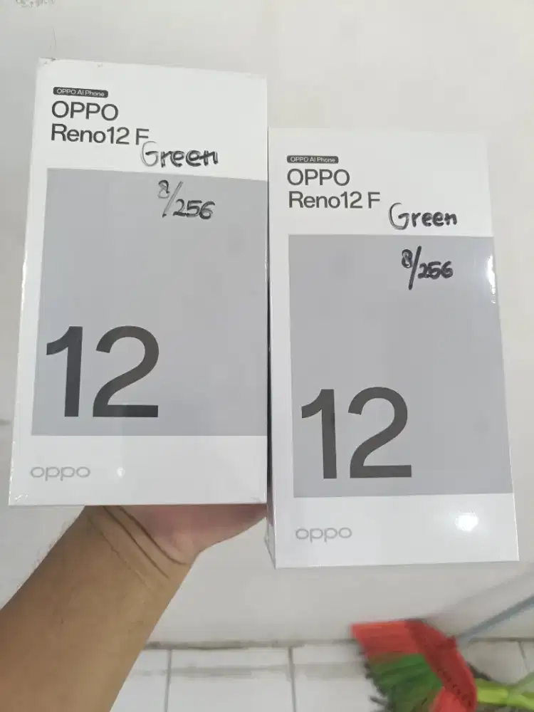 Oppo Reno 12f 8/256 New segel garansi toko 1 bulan
