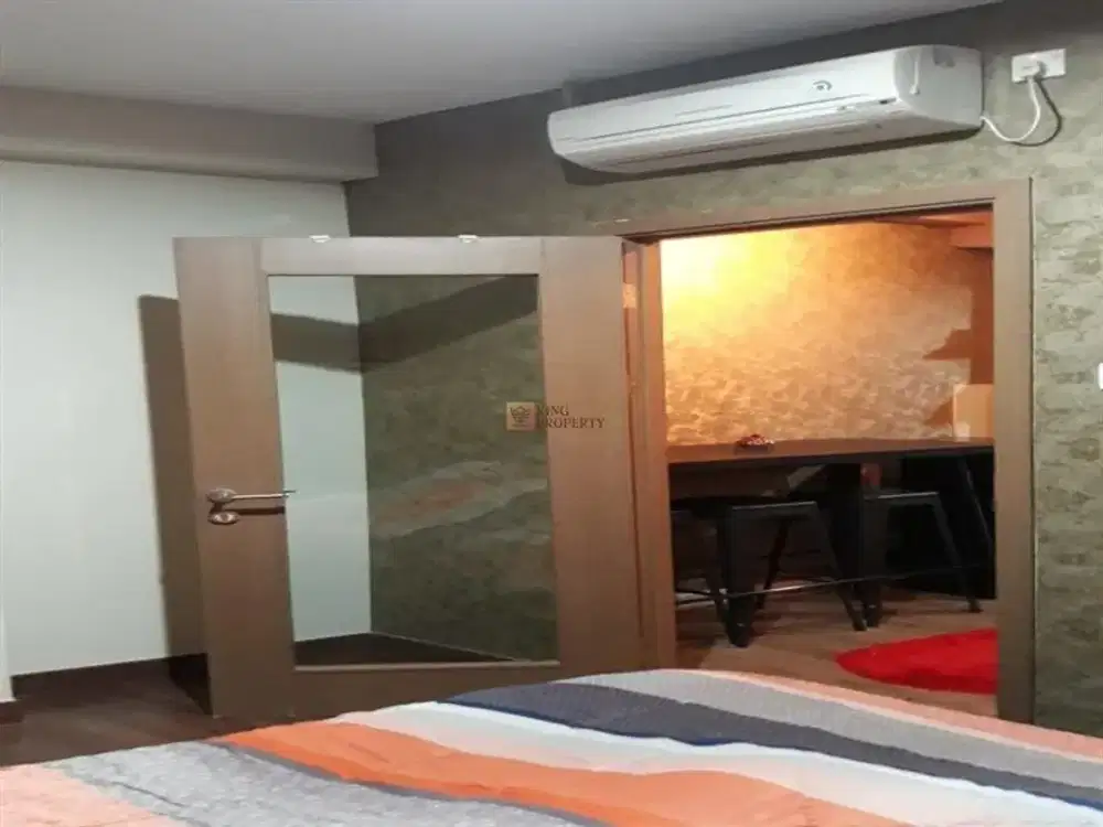 Hanya Bawa koper & Siap Huni, Disewakan Apartemen Puri Orchard 1BR Furnished Interior Lengkap Bersih & Nyaman, Sebelah Gedung Office OT Di Cengkareng