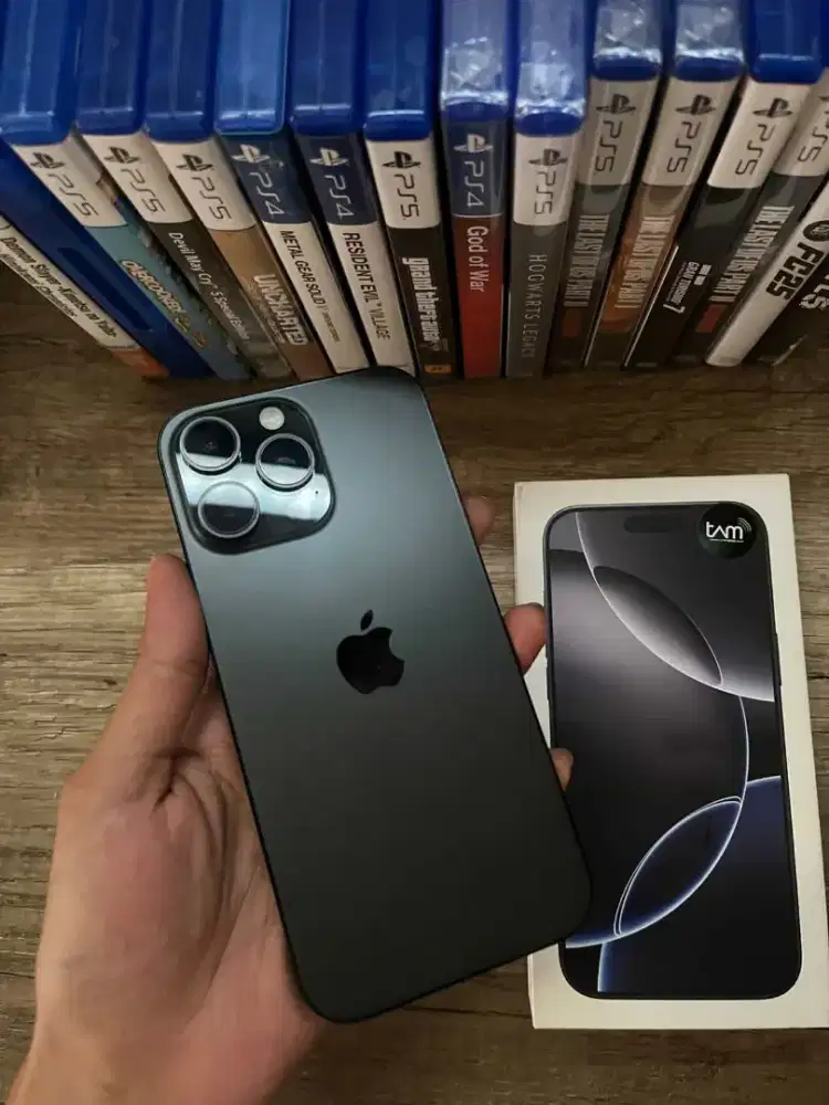 Iphone 16 pro max 256gb black titanium ibox