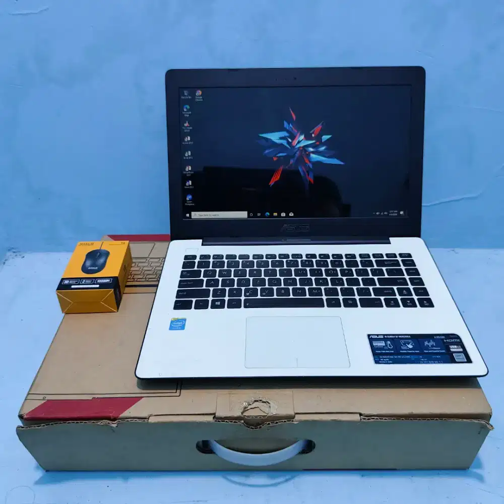 Laptop Asus Slim Ram 4GB Win10 Siap pakai Bonus mouse [ Bisa Diantar]