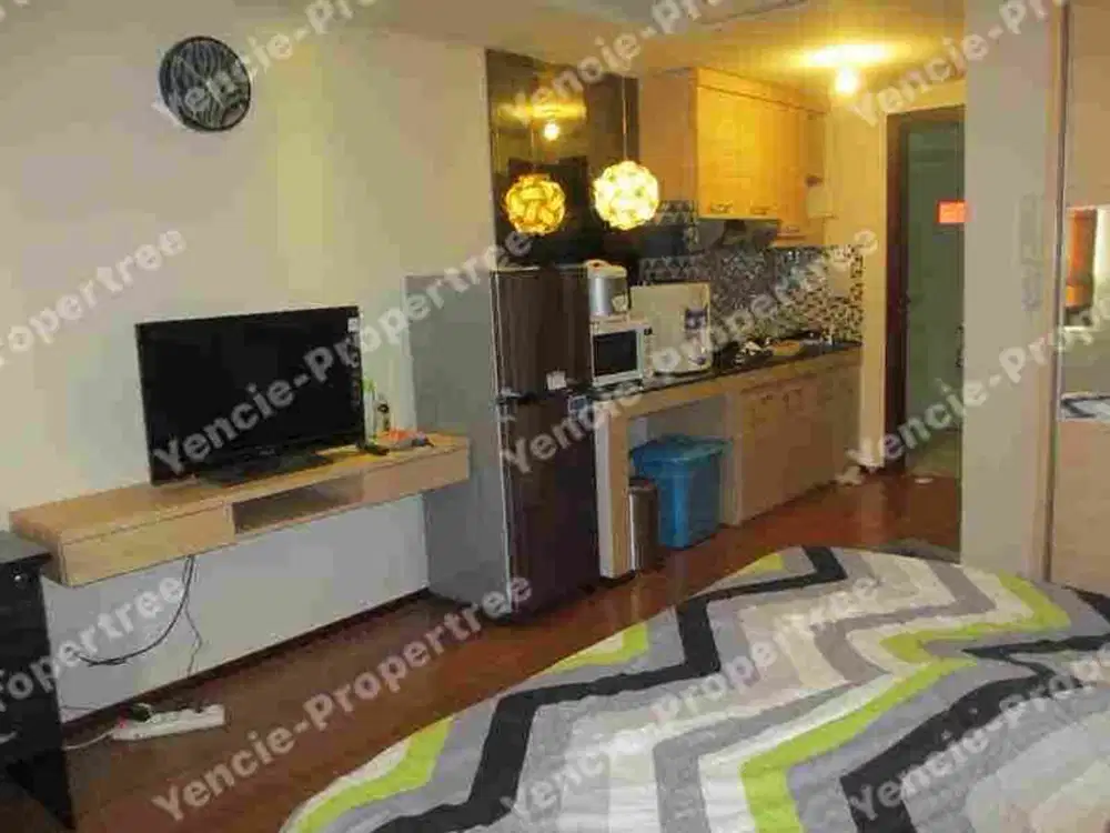 Dijual tipe studio apartment royal mediterania garden residence