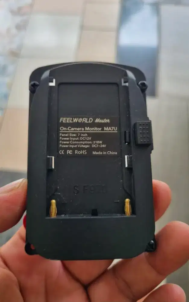 Battrai plate monitor feelworld MA7U