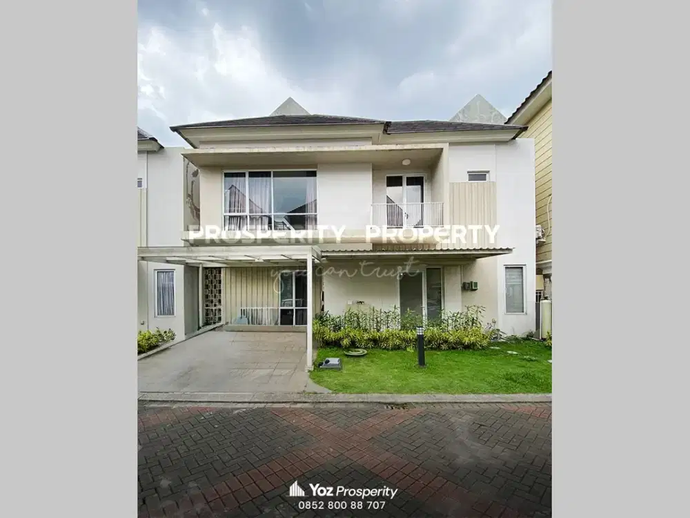 Rumah Furnished di Cluster Alma Montana Paramount Gading Serpong