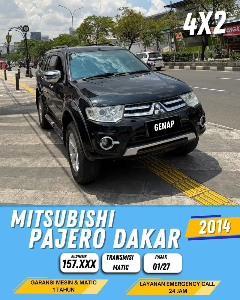 MITSUBISHI PAJERO DAKAR 2014 AT MATIC / GENAP