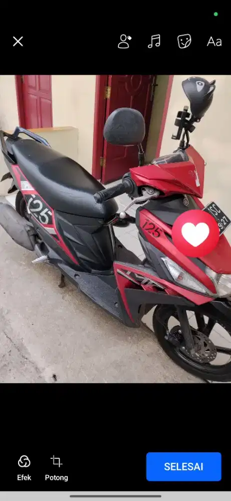 Jual Motor Yamaha Mio 125 Tahun 2017