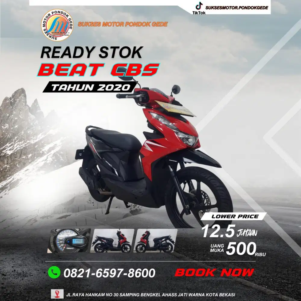 KTP KAMPUNG BISA KREDIT MOTOR DI KITA BEAT ESP CBS  TAHUN 2020