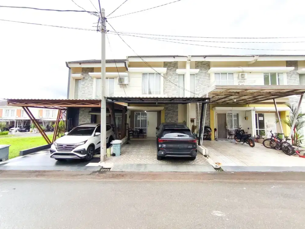 Rumah Carport Luas 15 Menit ke RSU Hermina Serpong Dibantu KPR J-44037