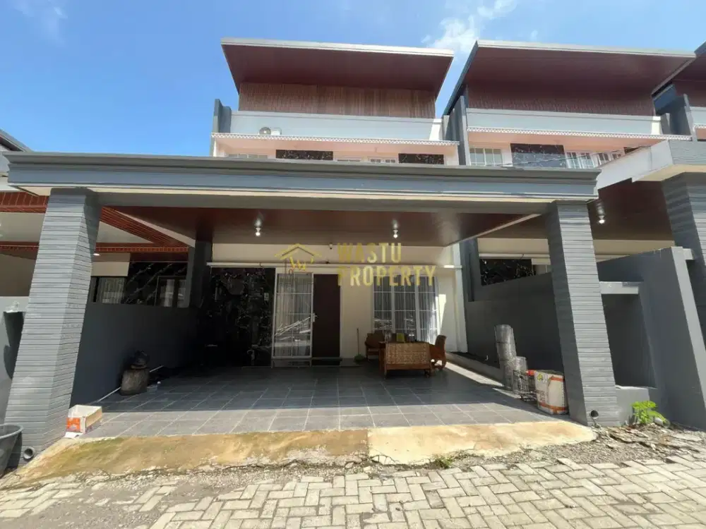 RUMAH MODERN 2 LANTAI SIAP HUNI DEKAT PASAR JANGKANG, NGEMPLAK