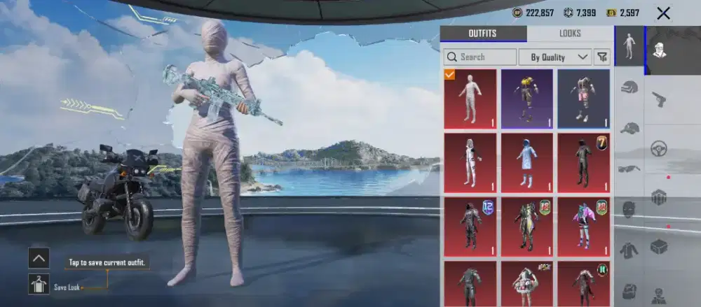 Akun PUBG M4 Glacier level 7