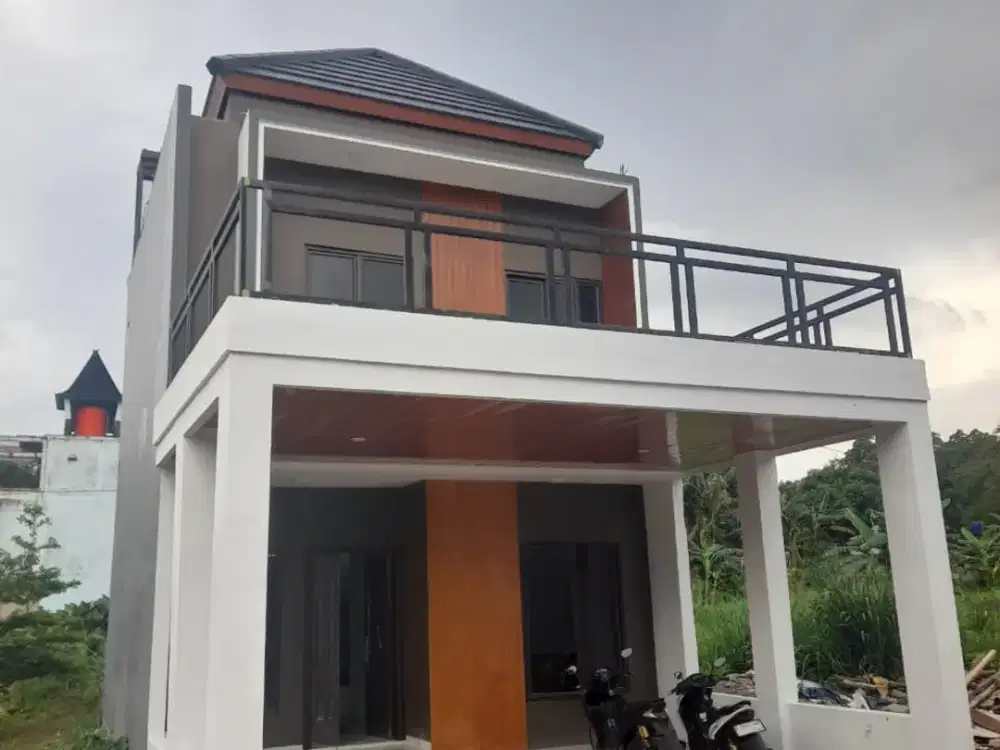 Hunian dlm cluster cakep dipinggir jalan raya utama jatiwarna lokasi dekat tol JORR jatiwarna