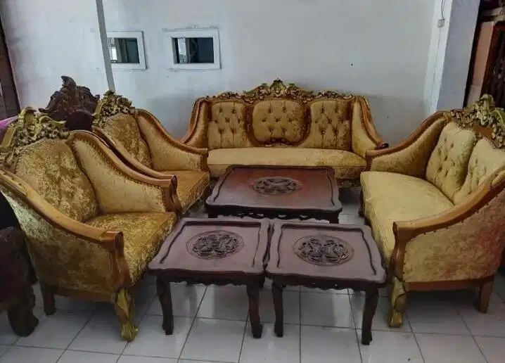 kursi tamu jati ganesa tagan 8 m