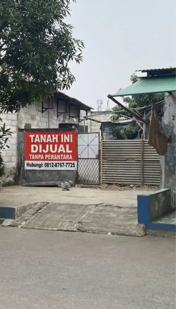 Dijual tanah akses mobil kunciran tangerang kota dekat graha raya