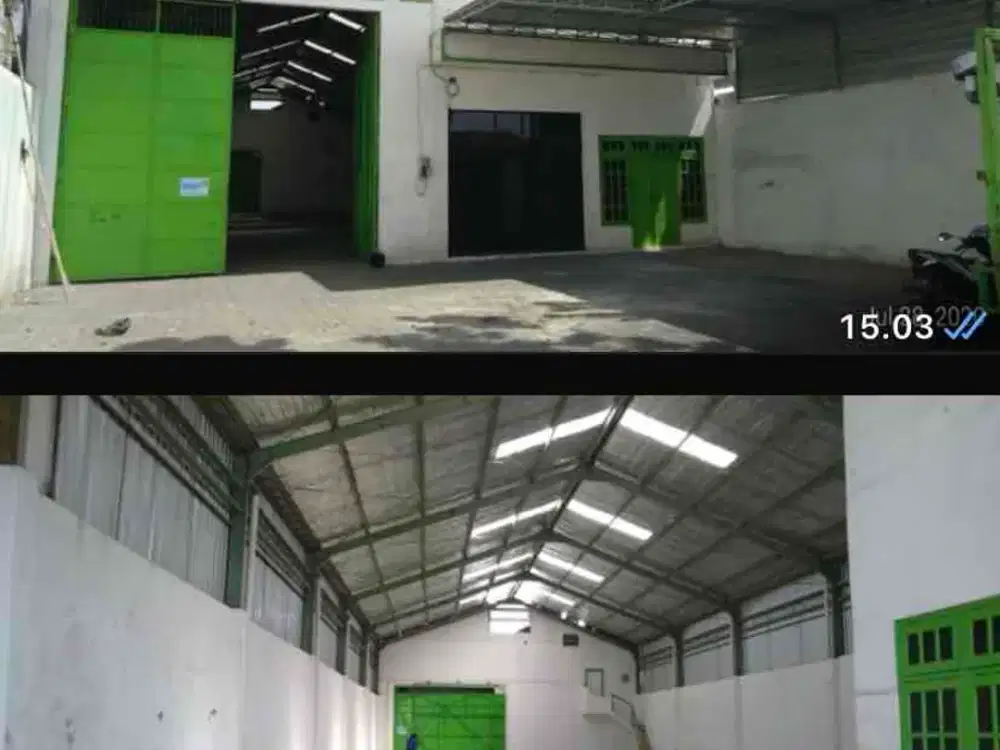 Di sewakan gudang pinggir jln strategis di bantul