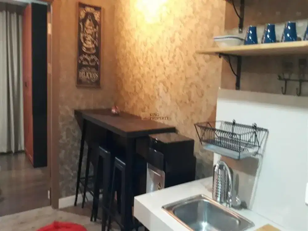 Disewakan Apartemen Puri Orchard 1BR Furnished Interior Lengkap Nyaman Siap Huni, Lokasi Di Cengkareng Dekat Tol Kembangan Jakarta Barat