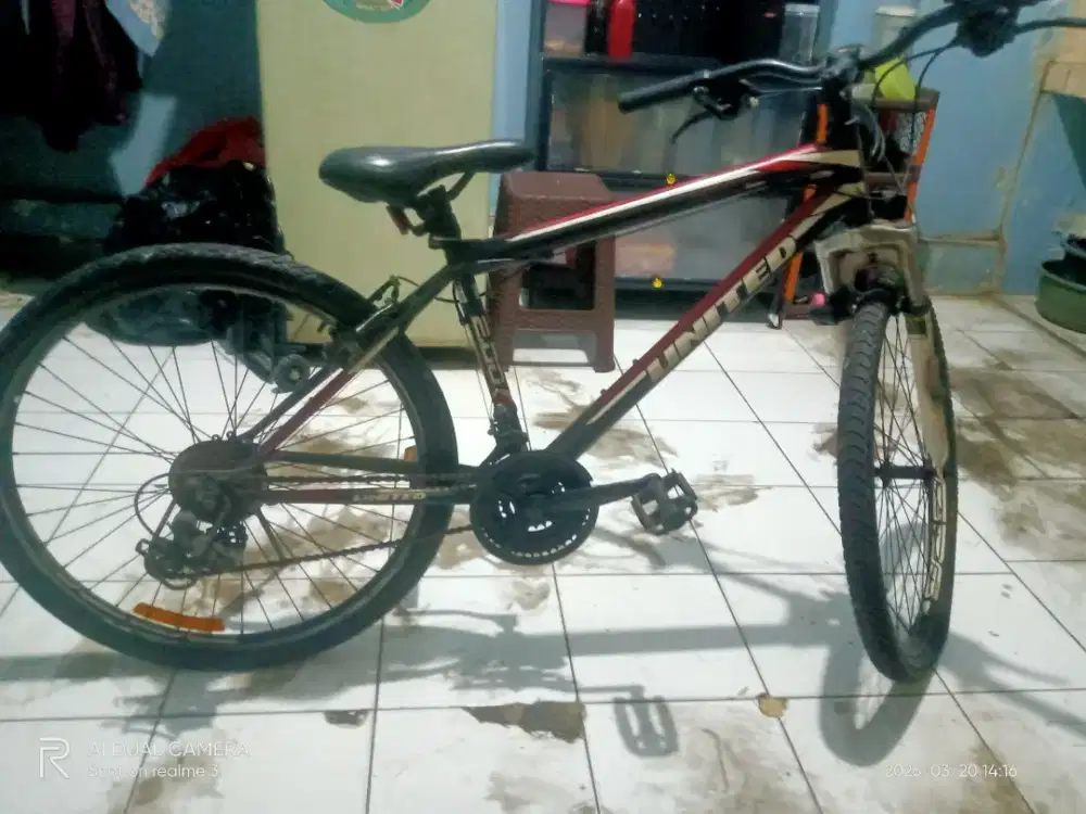 Jual sepeda merk united