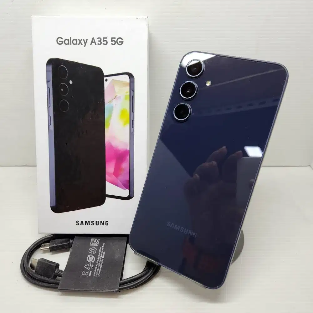 LIKE NEW  MULUS  SAMSUNG GALAXY A35 5G 8/256 NAVY  NO MINUS EX SEIN