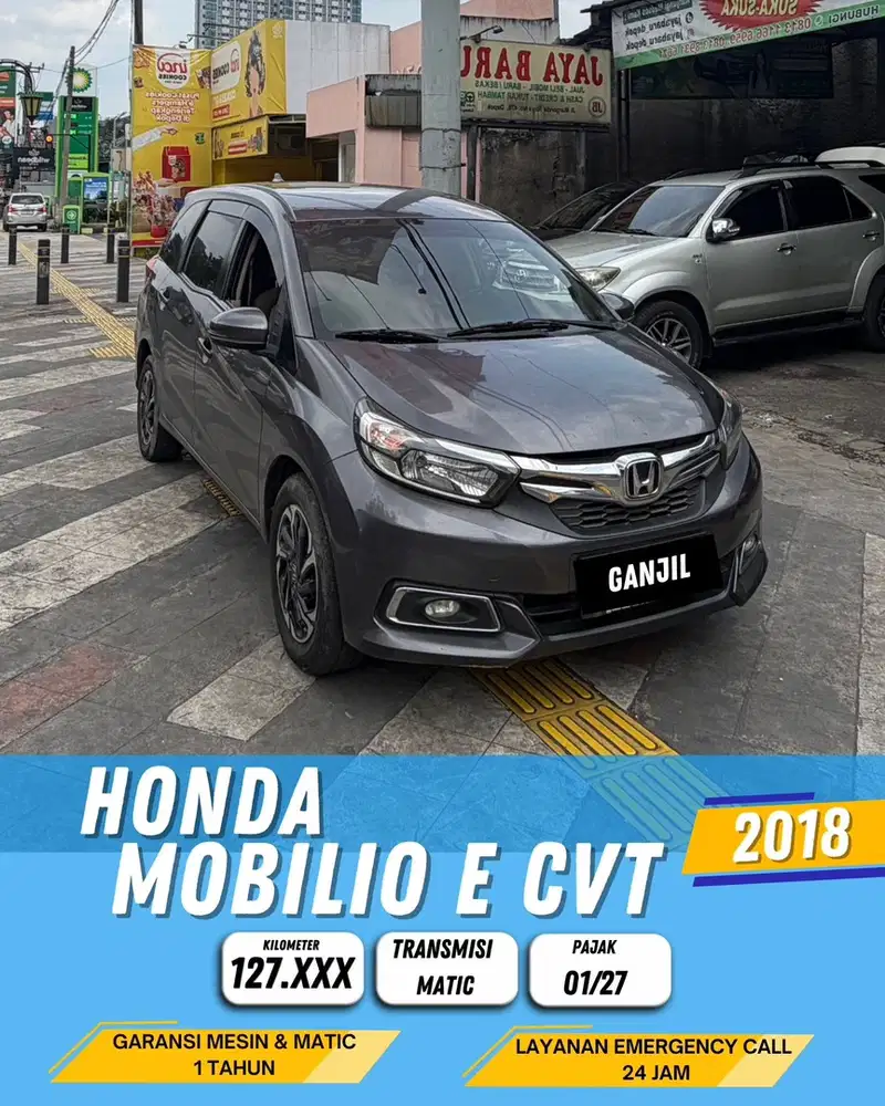 HONDA MOBILIO E 2018 CVT MATIC / GANJIL