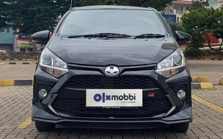 TDP 7,JT, Toyota Agya 1.2 GR Sport Bensin-AT Hitam 2022
