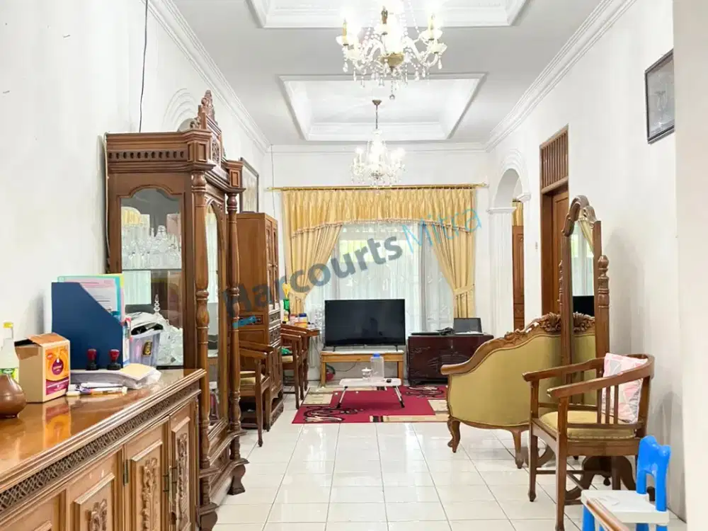 JUAL RUMAH MURAH TERAWAT DEKAT JALAN RAYA DAN BEBAS BANJIR DI DUREN SAWIT