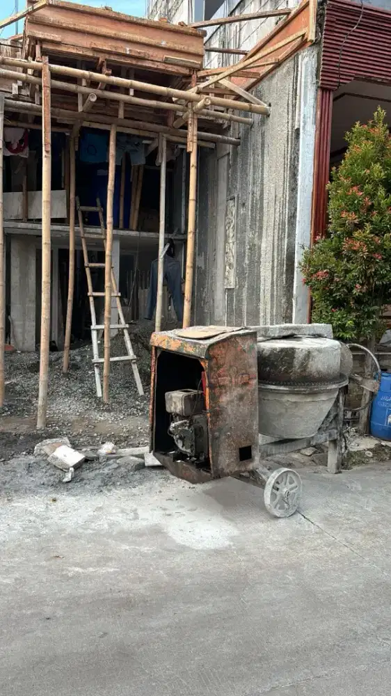 Sewa mesin molen cor parung